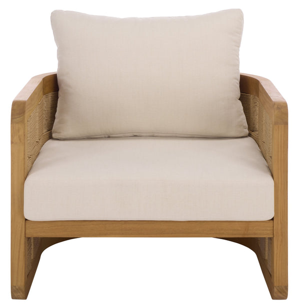 Skipper Teak & Hand‑Twisted Hyacinth Patio Chair — Durable Outdoor Seating With Ergonomic Comfort And Timeless Style