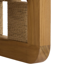 Skipper Teak & Hand‑Twisted Hyacinth Patio Chair — Durable Outdoor Seating With Ergonomic Comfort And Timeless Style