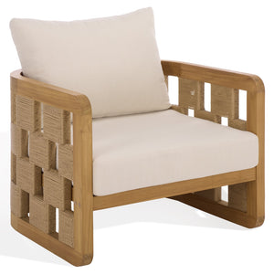 Skipper Teak & Hand‑Twisted Hyacinth Patio Chair — Durable Outdoor Seating With Ergonomic Comfort And Timeless Style