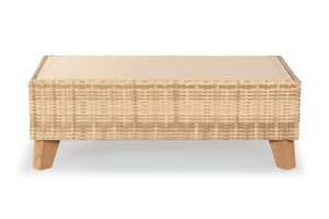 Safavieh Margarita Wicker Outdoor Coffee Table Natural CPT2100A