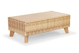 Safavieh Margarita Wicker Outdoor Coffee Table Natural CPT2100A