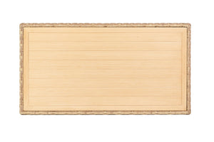 Safavieh Margarita Wicker Outdoor Coffee Table Natural CPT2100A