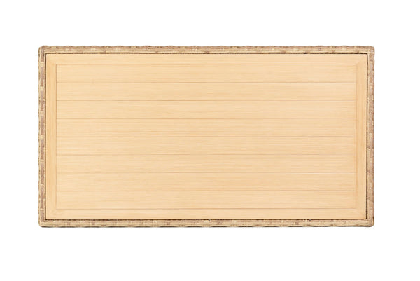 Safavieh Margarita Wicker Outdoor Coffee Table Natural CPT2100A