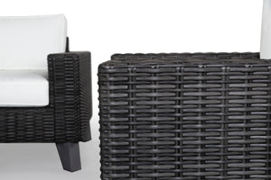 Safavieh Margarita Wicker Outdoor Coffee Table Dark Grey CPT2100B