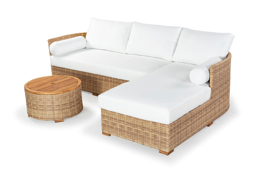 Safavieh Anguilla Wicker Storage Outdoor Coffee Table Natural CPT2103A