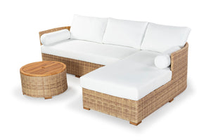 Safavieh Anguilla Wicker Storage Outdoor Coffee Table Natural CPT2103A