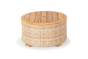 Safavieh Anguilla Wicker Storage Outdoor Coffee Table Natural CPT2103A