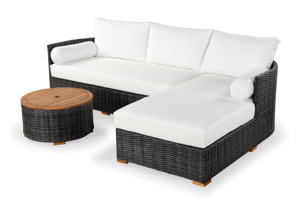 Safavieh Anguilla Wicker Storage Outdoor Coffee Table Dark Grey  CPT2103B