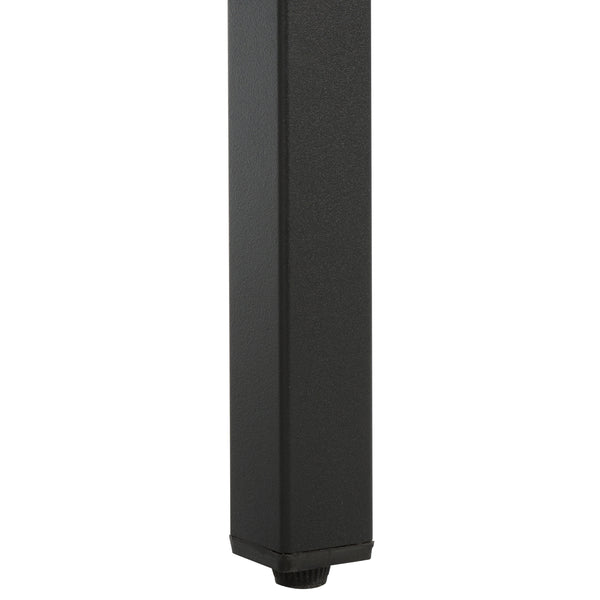 Safavieh Guam Aluminum Outdoor Coffee Table - Stylish Black, Weather-resistant & Elegant For Any Setting Black Metal Cpt2105a