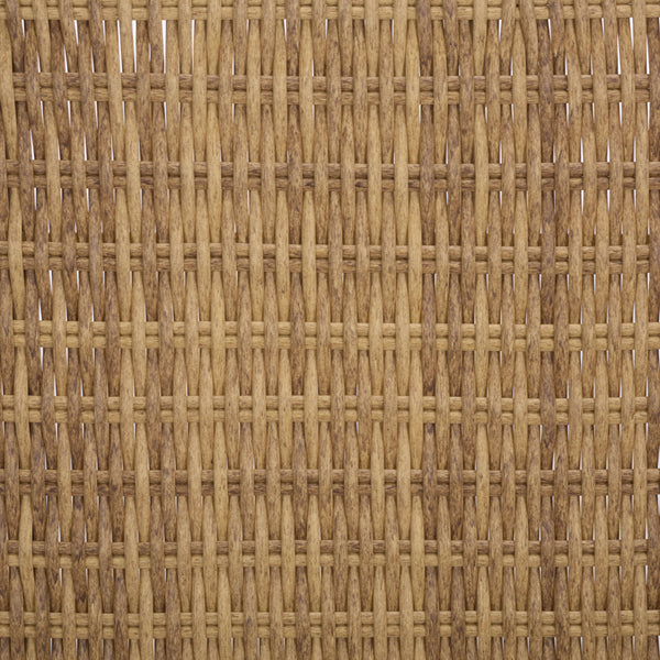 Safavieh Lynsee Wicker Bench - Stylish Outdoor Seating In Natural Shade For Patios And Gardens, Durable Design Natural Metal ,Pe Wicker Cpt2113a