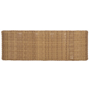 Safavieh Lynsee Wicker Bench - Stylish Outdoor Seating In Natural Shade For Patios And Gardens, Durable Design Natural Metal ,Pe Wicker Cpt2113a