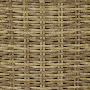 Safavieh Clarisse Outdoor Swivel Chair Woven PE Rattan Coastal Patio Seating with Cushion CPT2114A