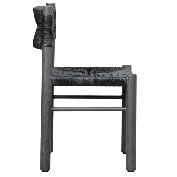 Safavieh Romona Rattan Weaving Outdoor Dining Chair – Elevate Your Patio With Stylish Elegance And Comfort Black 90% Metal,10% Pe Rattan Cpt4000a-set2