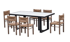 Safavieh Romona Rattan Weaving Outdoor Dining Chair – Elevate Your Patio With Stylish Elegance And Comfort Brown 90% Metal,10% Pe Rattan Cpt4000b-set2