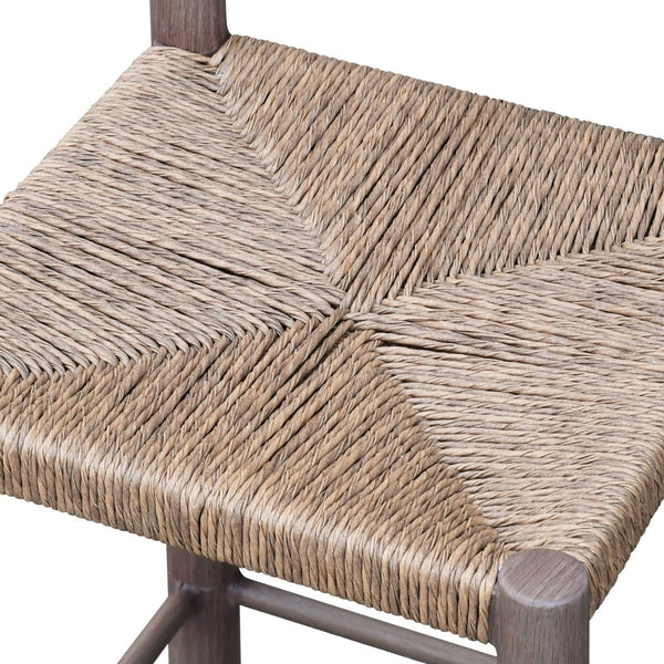 Safavieh ROMONA Rattan Weaving Outdoor Barstool - Ergonomic Design for Stylish Patio & Garden Seating Brown CPT4001B-SET2