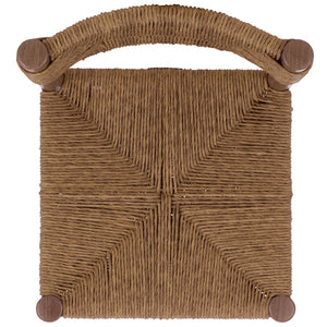 Safavieh ROMONA Rattan Weaving Outdoor Barstool - Ergonomic Design for Stylish Patio & Garden Seating Brown CPT4001B-SET2