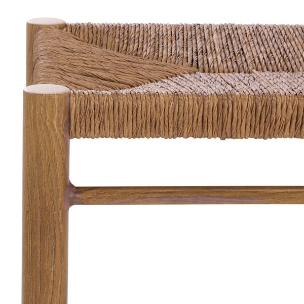 Safavieh ROMONA Rattan Weaving Outdoor Bench - Stylish & Durable Seating for Patios, Gardens, and Lounges CPT4002A