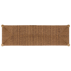 Safavieh ROMONA Rattan Weaving Outdoor Bench - Stylish & Durable Seating for Patios, Gardens, and Lounges CPT4002A