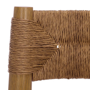 Safavieh ROMONA Rattan Weaving Round Barstool - Stylish Outdoor Seating for Patios, Balconies & Gardens CPT4003A