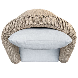 Jilina Swivel Wicker Patio Chair With Plush Outdoor Cushion, Durable Pe Rattan & Powder-Coat Frame