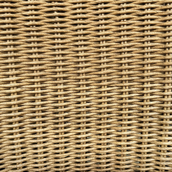 Donya Wicler Patio Chair With Weather‑Resistant Rattan, Cushioned Comfort & Sturdy Metal Frame For Outdoor Living
