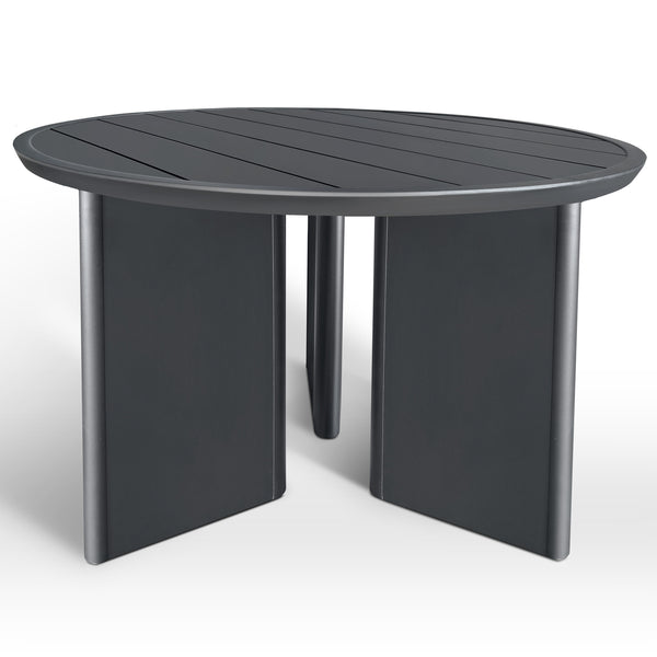 Bethlyn Metal Patio Dining Table — Durable Powder-Coated Square Top For 4, Weather-Resistant Outdoor Entertaining