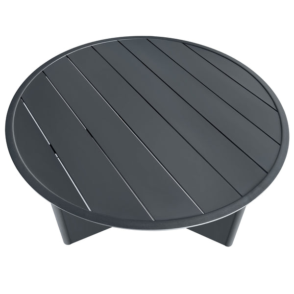 Bethlyn Metal Patio Dining Table — Durable Powder-Coated Square Top For 4, Weather-Resistant Outdoor Entertaining
