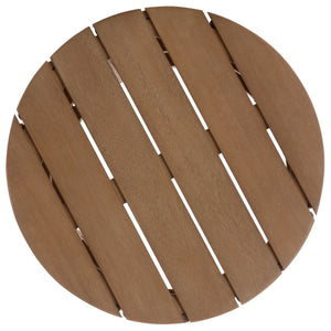 Safavieh Arielle Eucalyptus Wood Accent Table In Natural Finish - Elegant, Versatile Home Decor Addition Natural Wood Cpt5000a