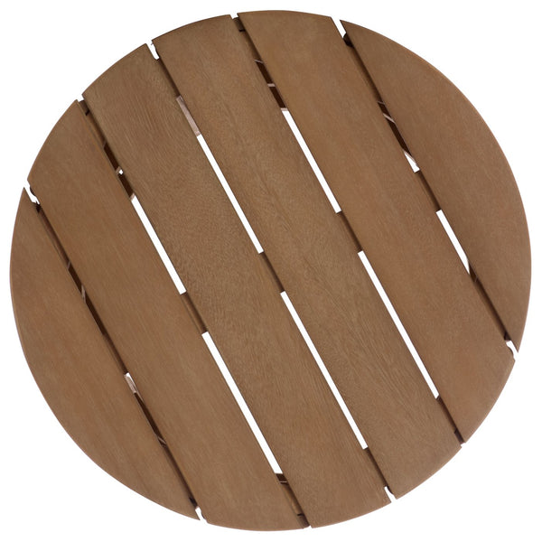 Safavieh Arielle Eucalyptus Wood Accent Table In Natural Finish - Elegant, Versatile Home Decor Addition Natural Wood Cpt5000a