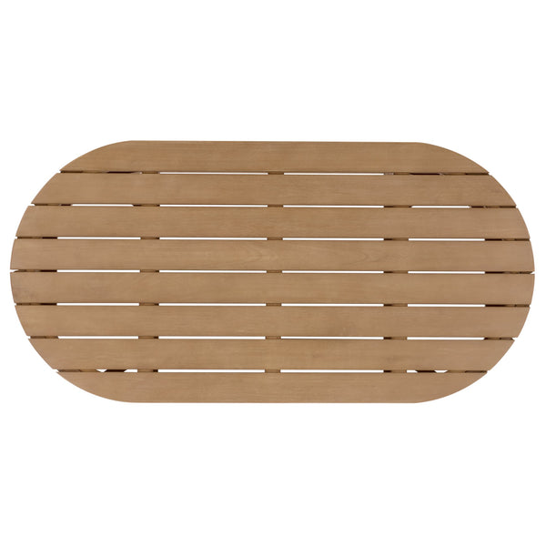 Safavieh Arielle Eucalyptus Wood Coffee Table - Elegant Natural Design For Modern & Classic Interiors Natural Wood Cpt5001a