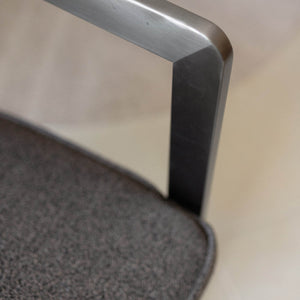 Lh Imports Style Dining Chair - Elegant Home Décor Solution For Modern Spaces, Comfort And Aesthetic Combined! Brown Carbon Metal Brown,Pu Foam,100% Polyester Fabric Cr025