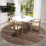 Dalyn Rugs Ciara CR1 Tufted 100% Polyester Transitional Rug Chocolate 8' x 8' CR1CH8RO