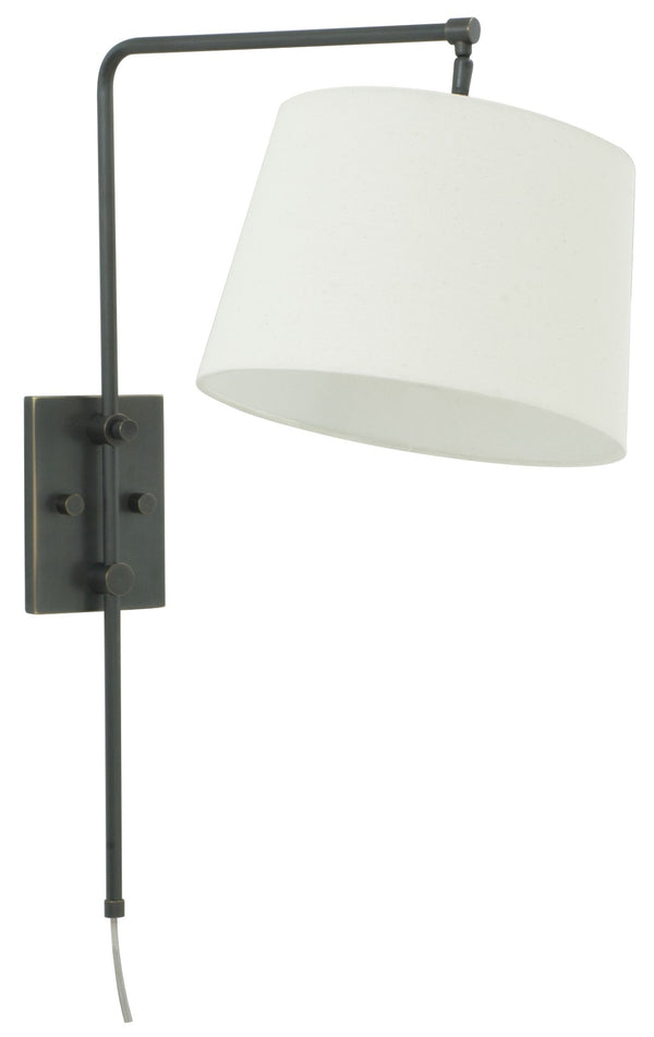 House Of Troy Crown Point Adjustable Wall Bridge Lamp - Elegant Design With Height Flexibility For Any Space Oil Rubbed Bronze Metal Cr725-ob