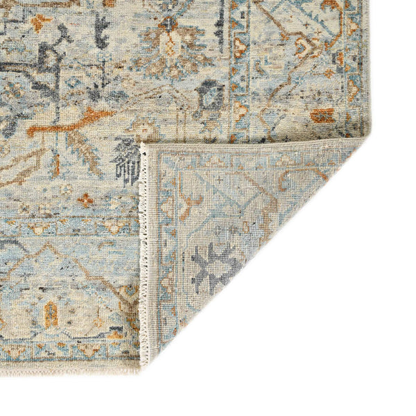 Craft Hand-knotted New Zealand Wool Oriental Area Rug Transitional Pattern Living Room Decor