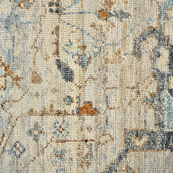 Craft Hand-knotted New Zealand Wool Oriental Area Rug Transitional Pattern Living Room Decor