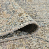 AMER Rugs Craft  CRA-2 Hand-Knotted Handmade Raw Handspun New Zealand Wool Transitional Bordered Rug Camel 10' x 14'