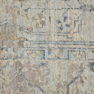 AMER Rugs Craft  CRA-2 Hand-Knotted Handmade Raw Handspun New Zealand Wool Transitional Bordered Rug Camel 10' x 14'