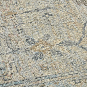 Craft Hand-knotted New Zealand Wool Oriental Rug Transitional Bordered Style for Any Room