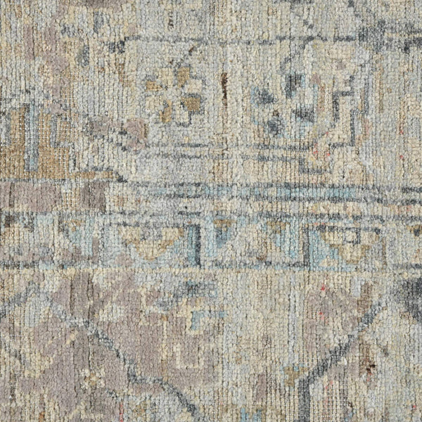 Craft Hand-knotted New Zealand Wool Oriental Rug Transitional Bordered Style for Any Room