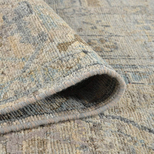 Craft Hand-knotted New Zealand Wool Oriental Rug Transitional Bordered Style for Any Room