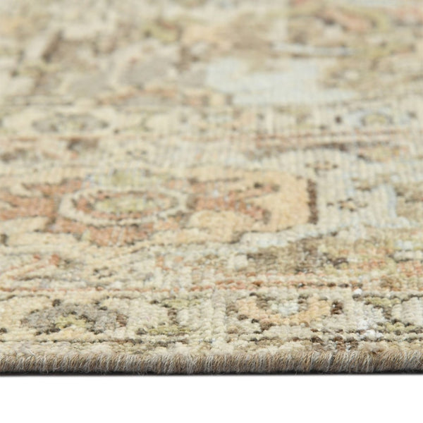 Amer Rugs Craft Classic Bordered Hand-knotted Area Rug In Rich Colors For Luxurious Comfort And Style Walnut Wool Cra40203
