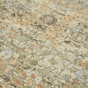 Amer Rugs Craft Classic Bordered Hand-knotted Area Rug In Rich Colors For Luxurious Comfort And Style Walnut Wool Cra40203