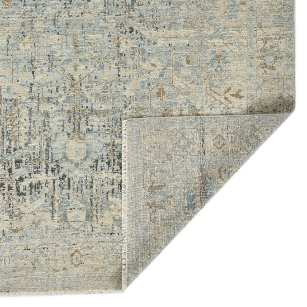 Amer Rugs Craft Classic Bordered Hand-knotted Area Rug In Rich Colors For Luxurious Comfort And Style Off White Wool Cra60810