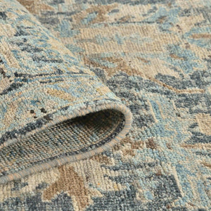 Amer Rugs Craft Classic Bordered Hand-knotted Area Rug In Rich Colors For Luxurious Comfort And Style Off White Wool Cra60810