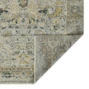 Amer Rugs Craft Classic Bordered Hand-knotted Area Rug In Rich Colors For Luxurious Comfort And Style Gray Wool Cra70203