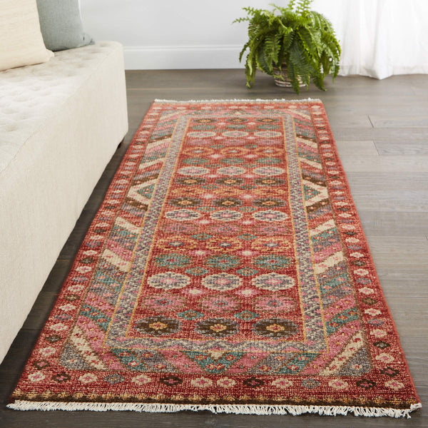 Jaipur Living Jaipur Living Hand-knotted Wool Runner Rug Turkish Floral Hallway Entryway Accent RUG146362