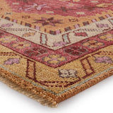 Jaipur Living Coredora Kyrie Updated Traditional Contemporary Handmade Indoor Rug Red 5'x8'