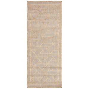 Trans Ocean Liora Manne Carmel Pyramid Indoor/Outdoor Area Rug - Contemporary Geometric Design For Stylish Spaces Beige Polypropylene,Polyester Crer5849612