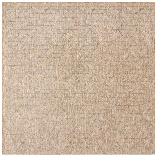 Trans Ocean Liora Manne Carmel Pyramid Indoor/Outdoor Area Rug - Contemporary Geometric Design For Stylish Spaces Beige Polypropylene,Polyester Cres8849612