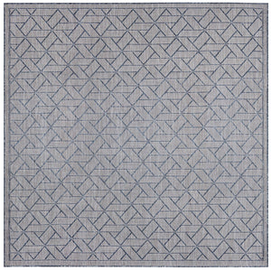 Trans Ocean Liora Manne Carmel Pyramid Indoor/Outdoor Area Rug - Contemporary Geometric Design For Stylish Spaces Navy Polypropylene,Polyester Cres8849633
